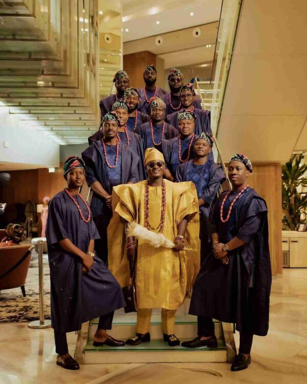 Wale African Men Agbada - Image 2