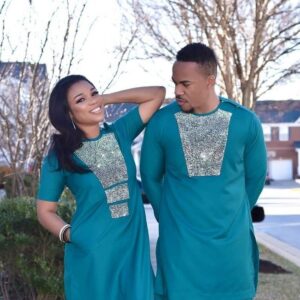 Adele African Couples Clothing