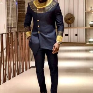 Embroidered Men's 2 Piece