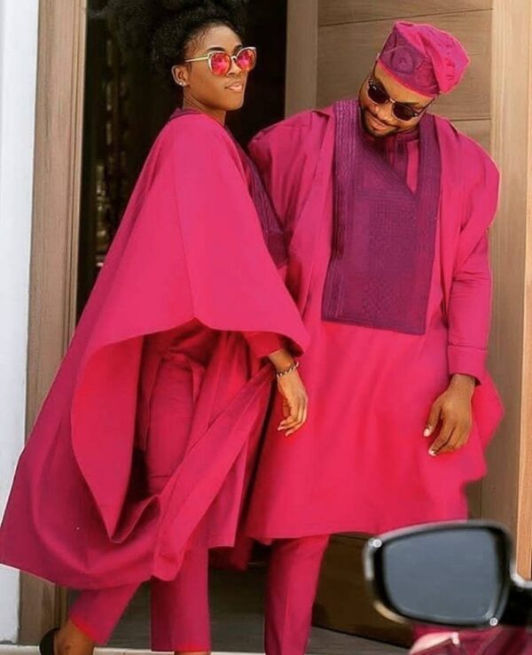 Casual Couple's Agbada