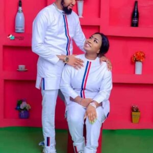 African Couples Matching Outfit