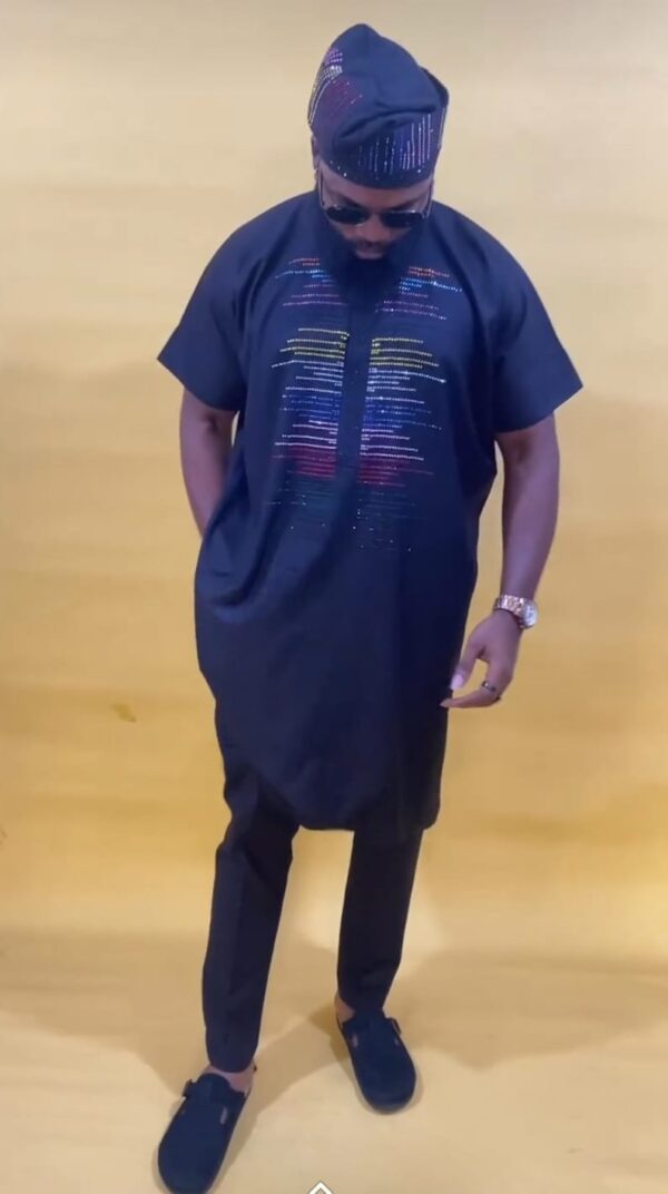 Bibire Men Stoned Dasiki - Image 2