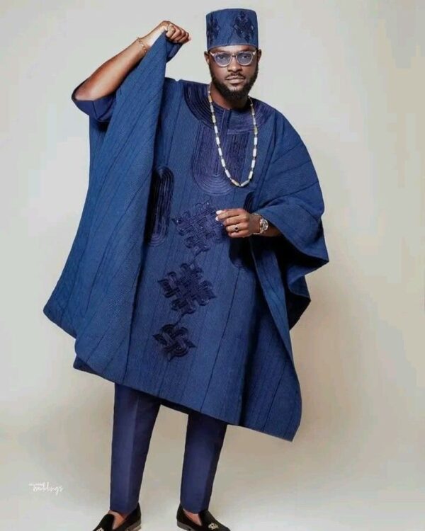 Olajide African Men Agbada