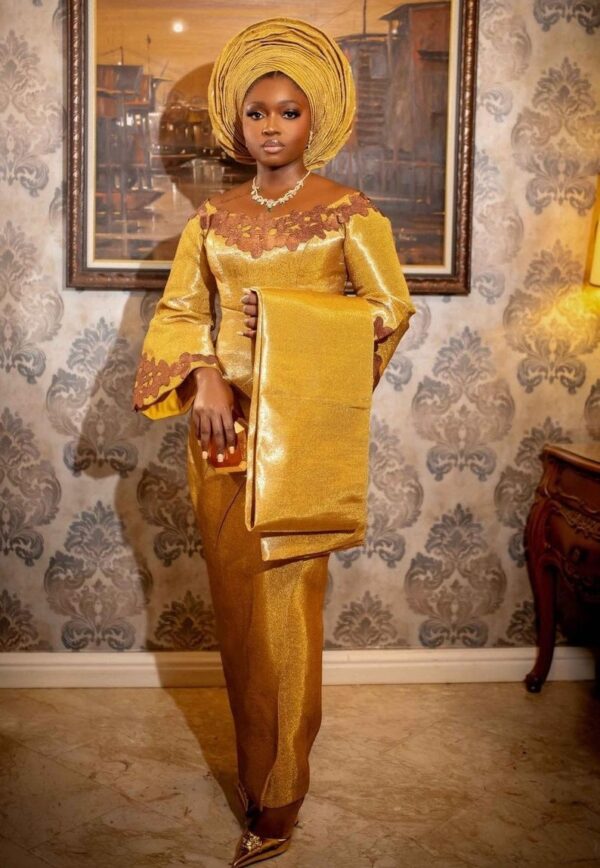 Opeyemi-Golden Suit - Image 2