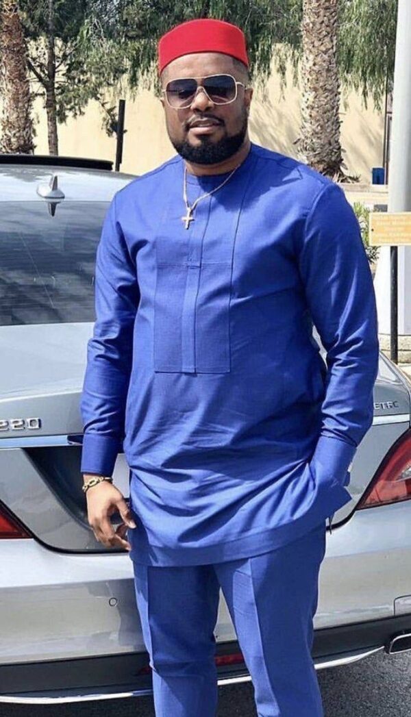 Benjamin African Men Clothing, 2 Piece Set