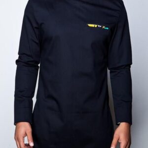 T-Stitches African Black Kaftan