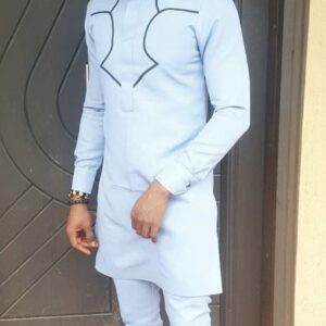 Delle African Men Clothing 2 Piece Outfit