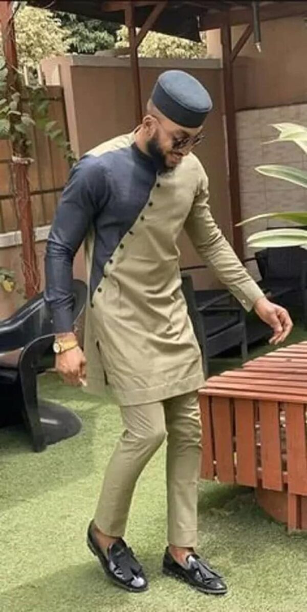Tade African Men Clothing 2 Piece Outfit