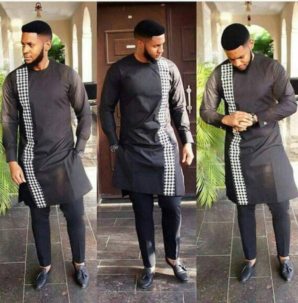 Eze African Men Shirt and Matching Pant Set