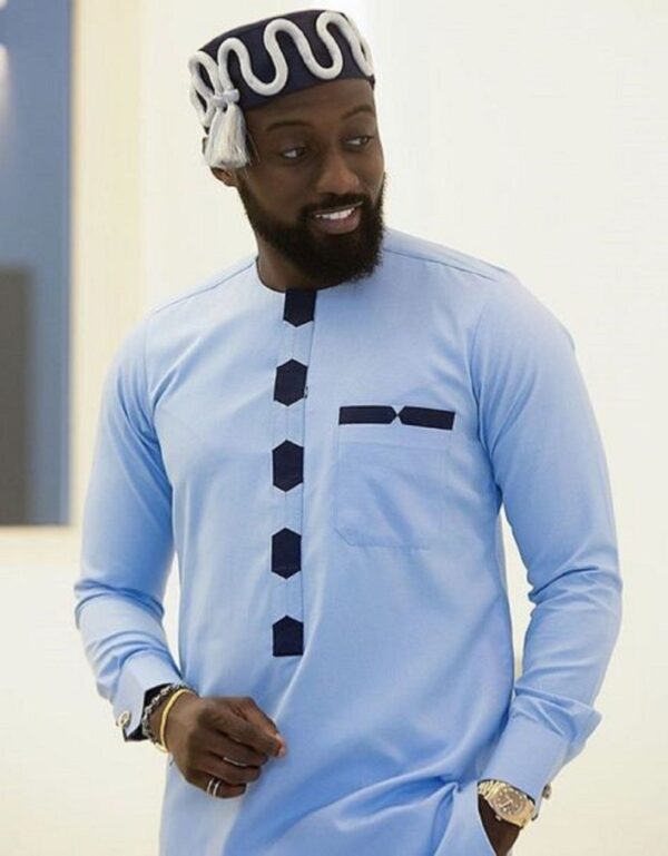 Kola African Men Shirt and Matching Pant Set