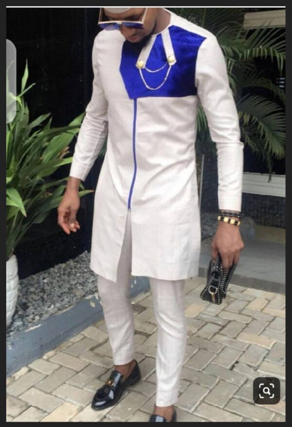 Teni African Men Shirt and a Matching Pant Set