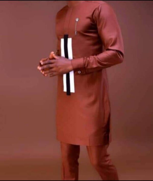 TAS Brown African Men Clothing