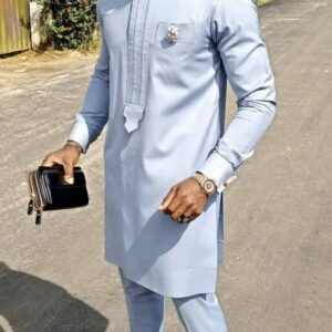 Fola African Men Clothing 2 Piece Outfit