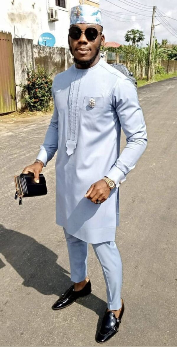 Fola African Men Clothing 2 Piece Outfit