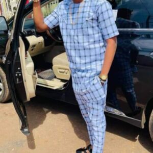 Kabiru African Men Clothing, 2 Piece Outfit