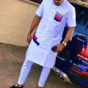 Babs African Men Clothing 2 Piece Outfit