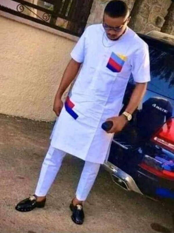 Babs African Men Clothing 2 Piece Outfit
