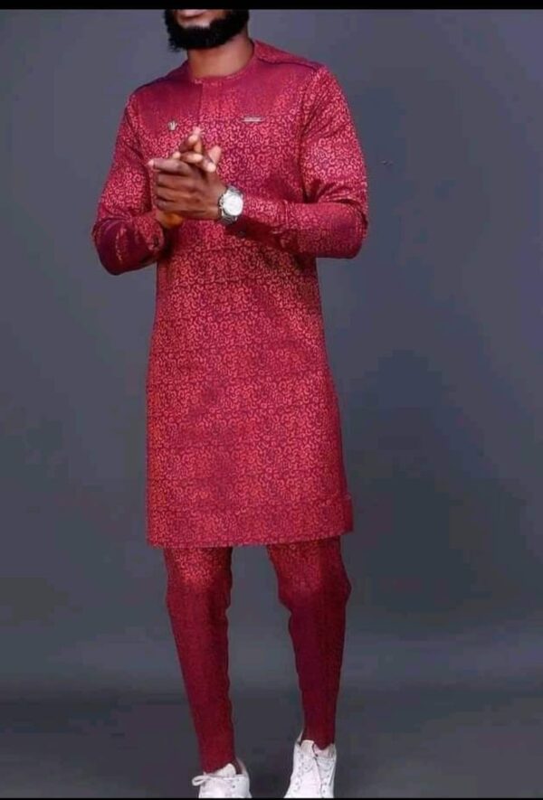Yemi African Men Shirt and Matching Pant Set