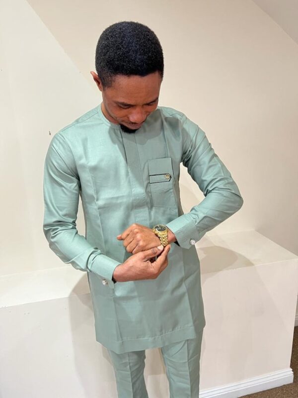 Kolade African Men Shirt and Matching Pant Set