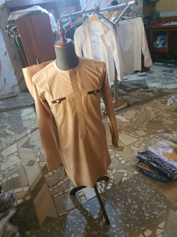 Ayinla African Men Suit - Image 3