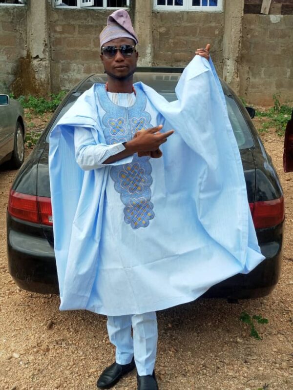 Ola African men's agbada