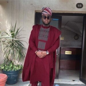 TK African agbada, 3 Piece