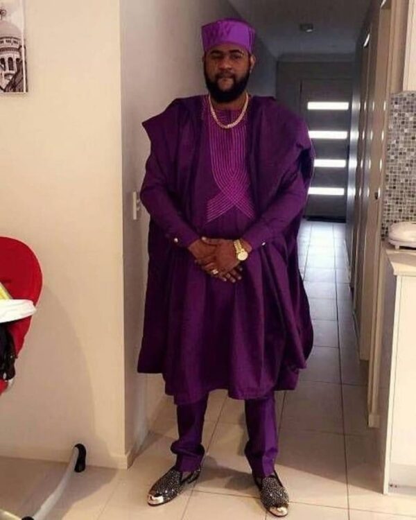 Gbade men's agbada