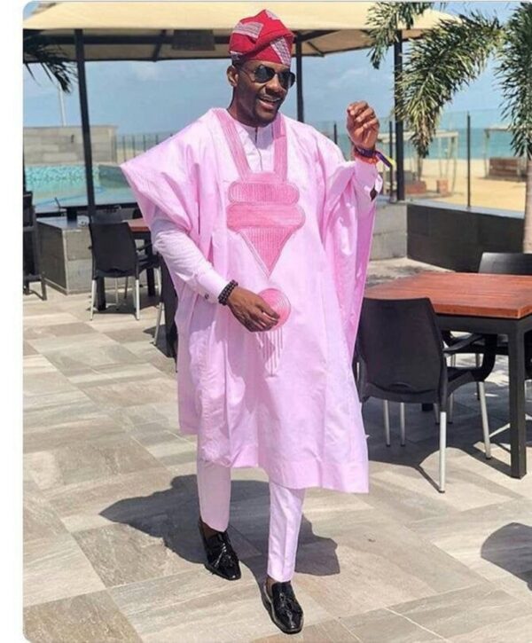 Amin African men's agbada