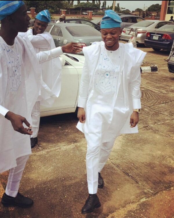 White African men agbada
