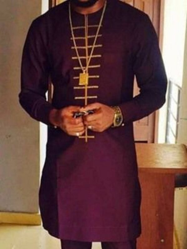 Sola African Men Shirt and Matching Pant Set
