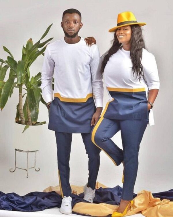 Teniola African Couples Clothing