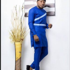Seun African Men Clothing/2 Piece Outfit