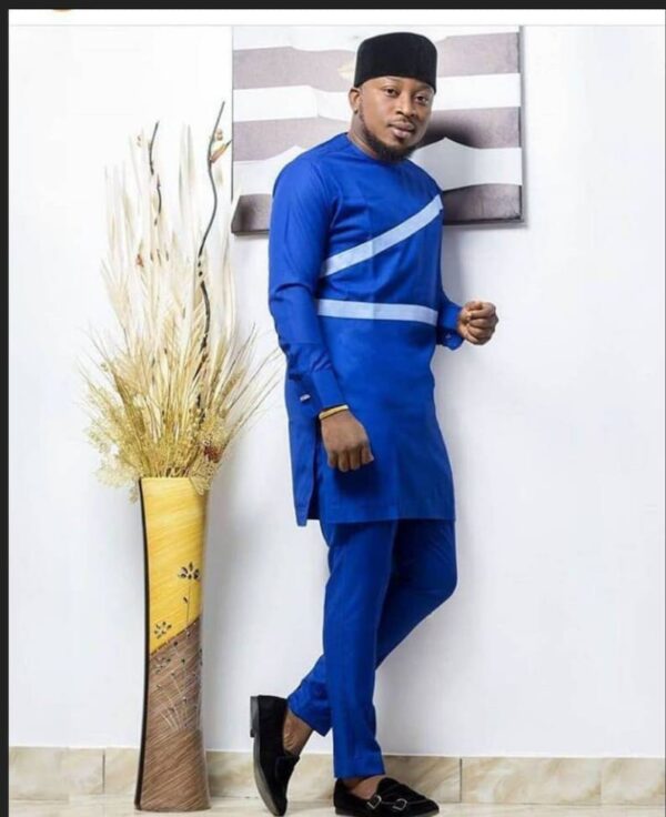 Seun African Men Clothing/2 Piece Outfit
