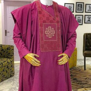 Toye African agbada, 3 Piece set