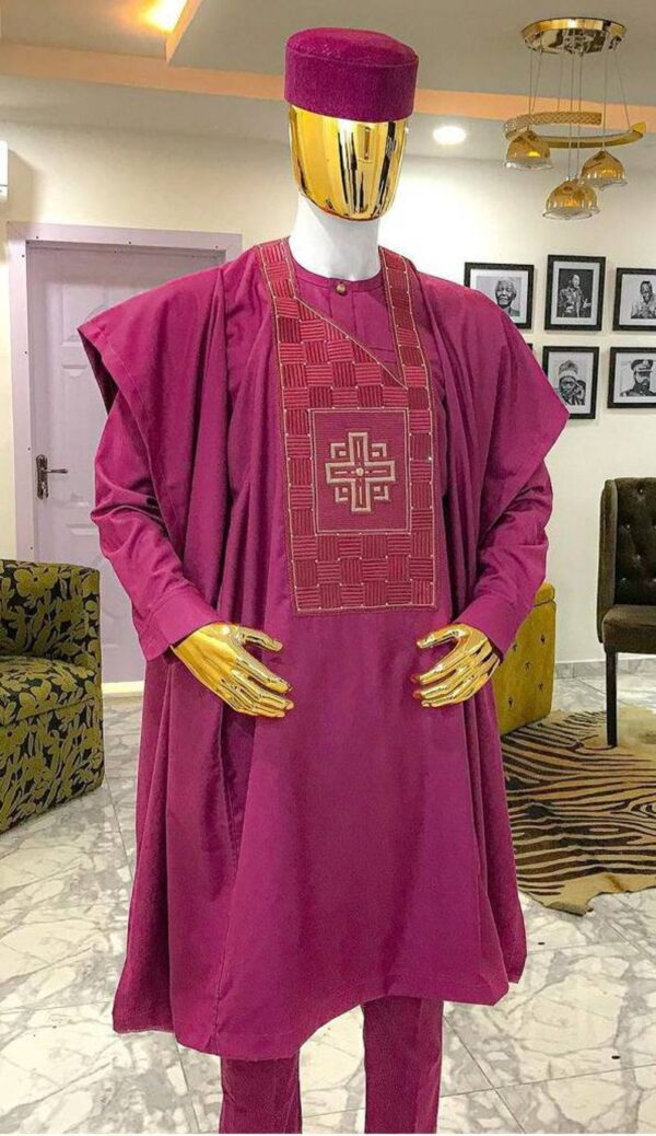 Toye African agbada, 3 Piece set