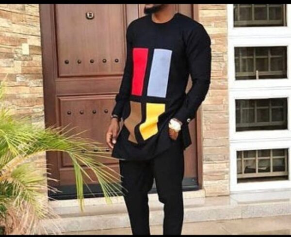 Toba African Men Clothing 2 Piece Outfit