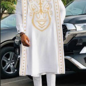 Latest African agbada, 3 Piece set