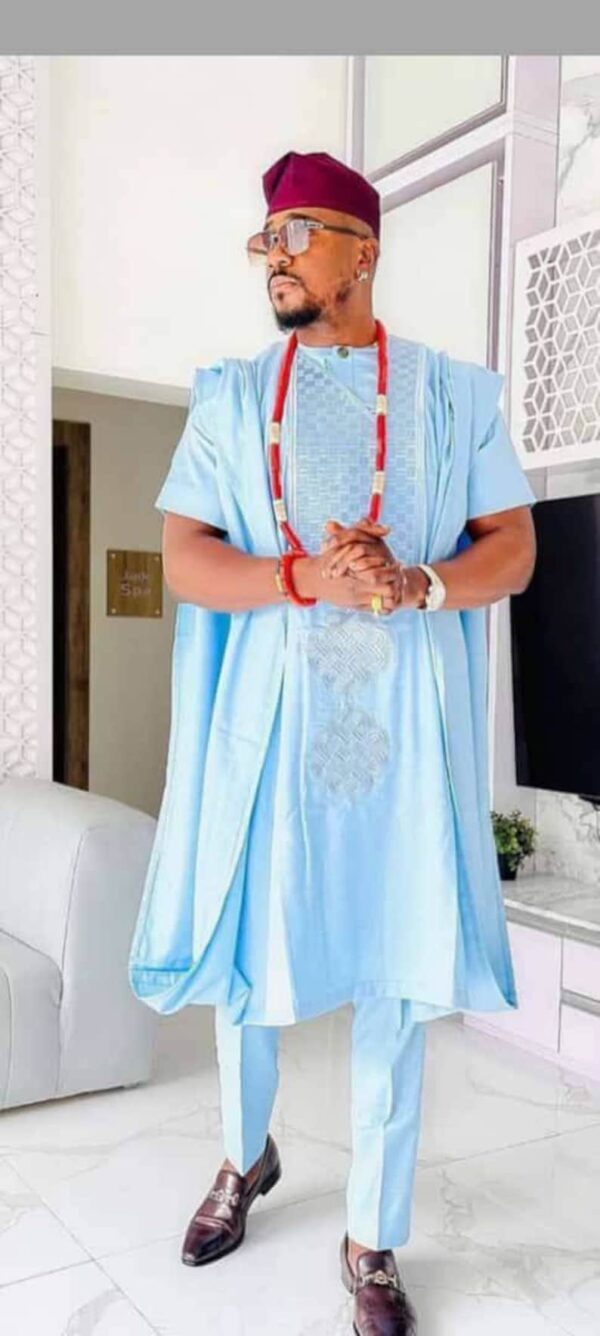 Vince Senator suit/ African agbada, 3 Piece
