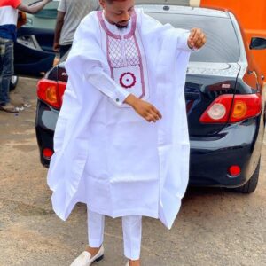 Trending African men agbada, 3 Piece set