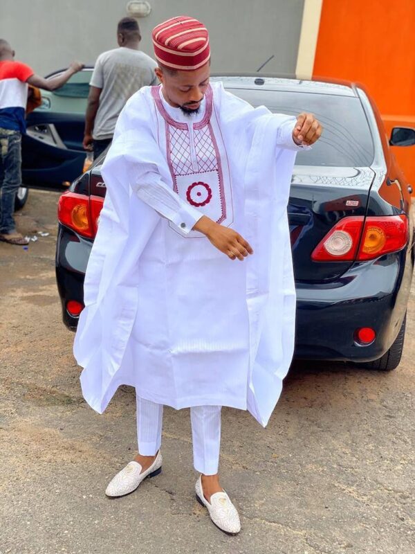 Trending African men agbada, 3 Piece set