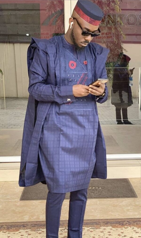 TrendinAfrican agbada, 3 Piece set