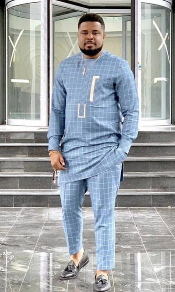 Check African Men Clothing