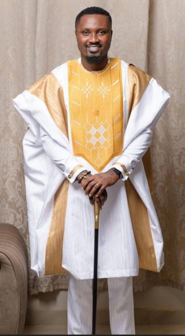 Abayomi African men agbada - Image 4