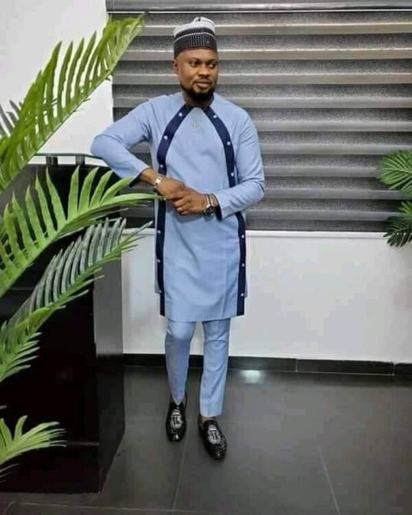 Debo African Men Clothing 2 Piece Outfit