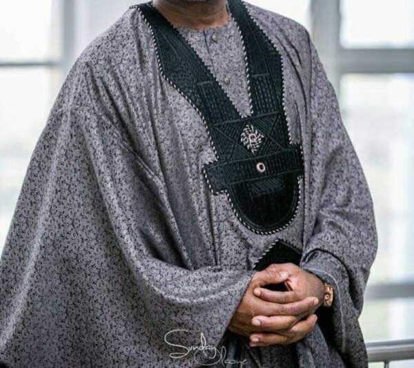 Depeju African men agbada, 3 Piece set