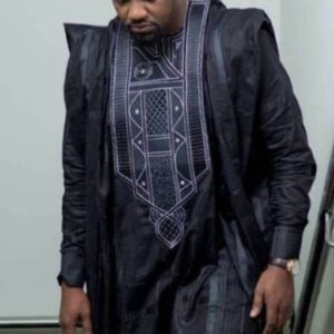 Gbogo African men agbada, 3 Piece set