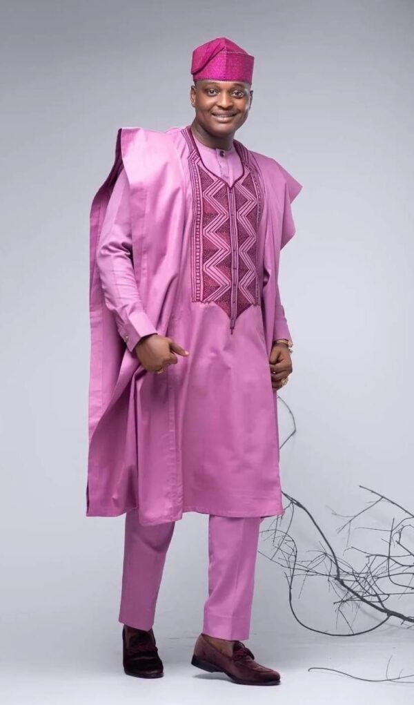 Fiyin African agbada, 3 Piece set