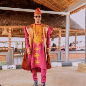 Idowu African agbada