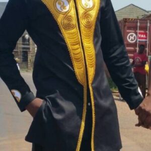 Jaido African men shirt and matching pant set