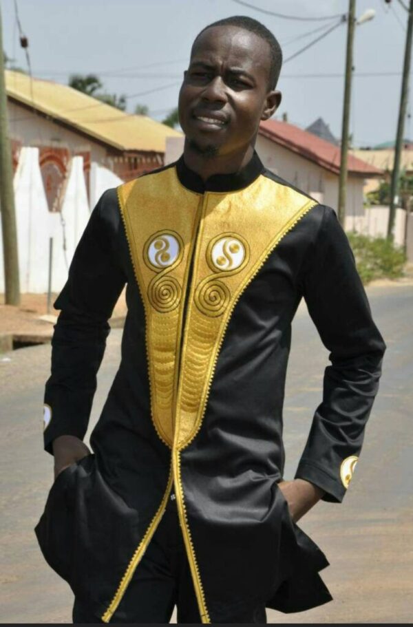 Jaido African men shirt and matching pant set - Image 2